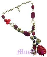 Indian ethnic necklace - click here for large view